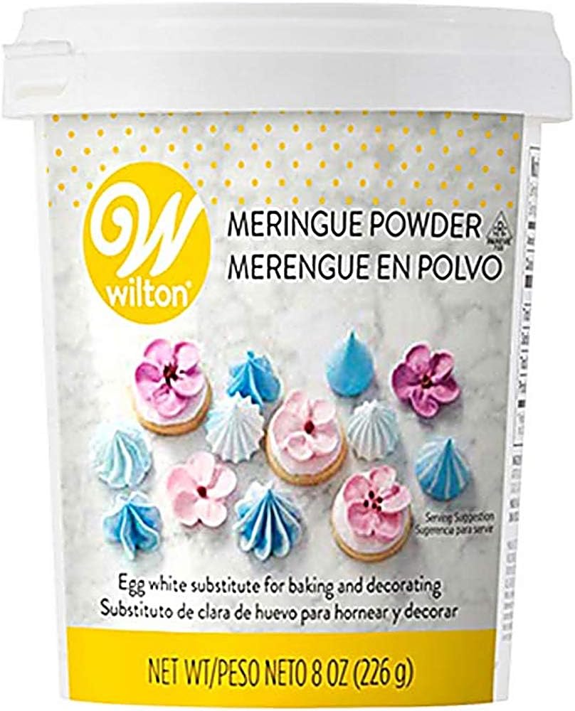 Wilton Meringue Powder Egg White Substitute, 8 oz.