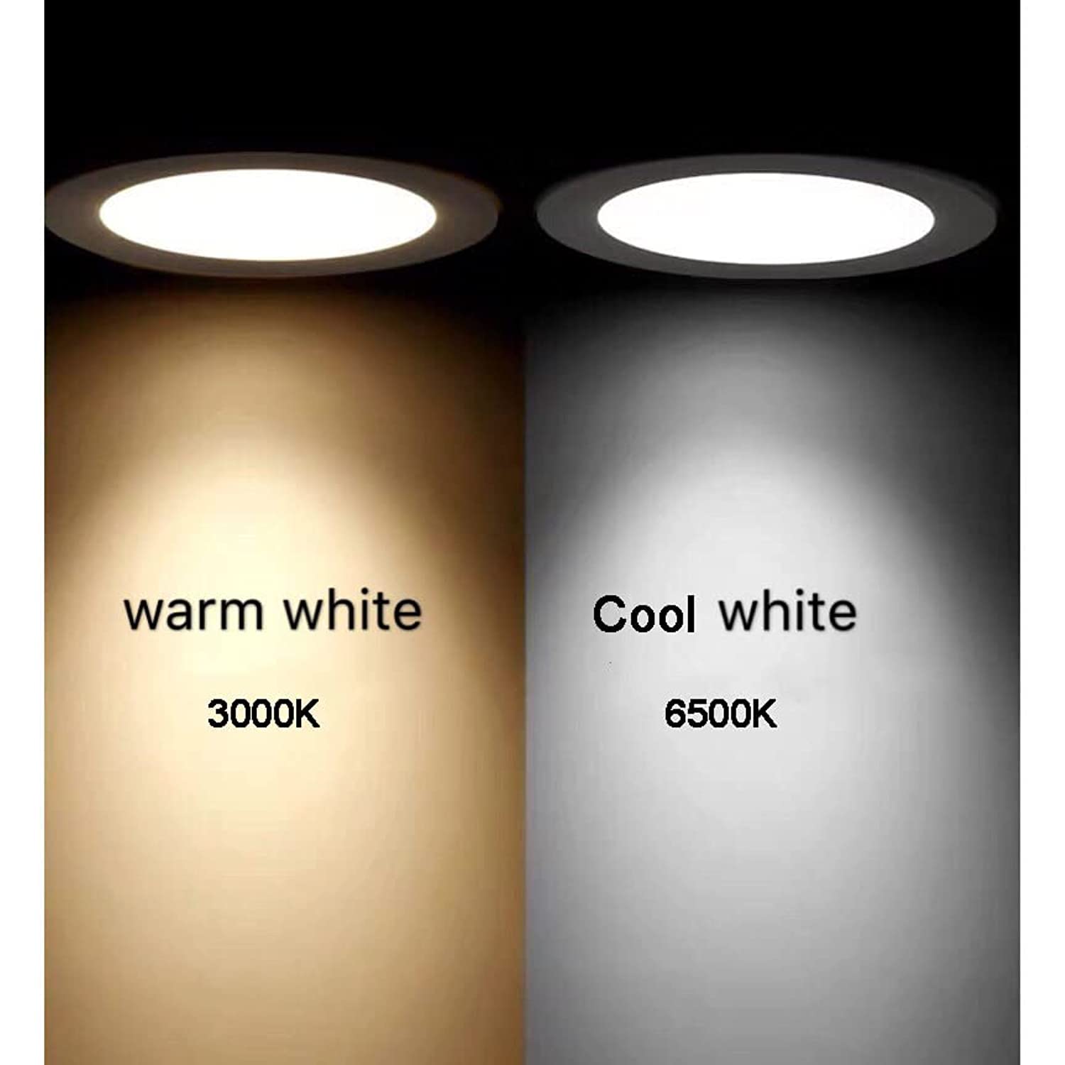 Down Light 3000K Warm White, DDK 210 4 inch, 10W, Cost Saving LED
