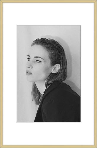 Vista 323 de Golden State Art - Portarretratos de aluminio de 18 x 24 pulgadas - con paspartú para fotos de 16 x 20 pulgadas o sin paspartú para póster de 18 x