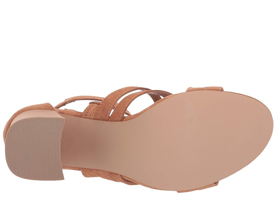

Steve Madden July Heeled Sandal (Tan Suede) Women's Dress Sandals