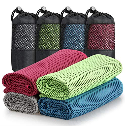 Sihea Cooling Towel for Instant Relief, Instant Cooling Towel Soft Breathable UPF 50+