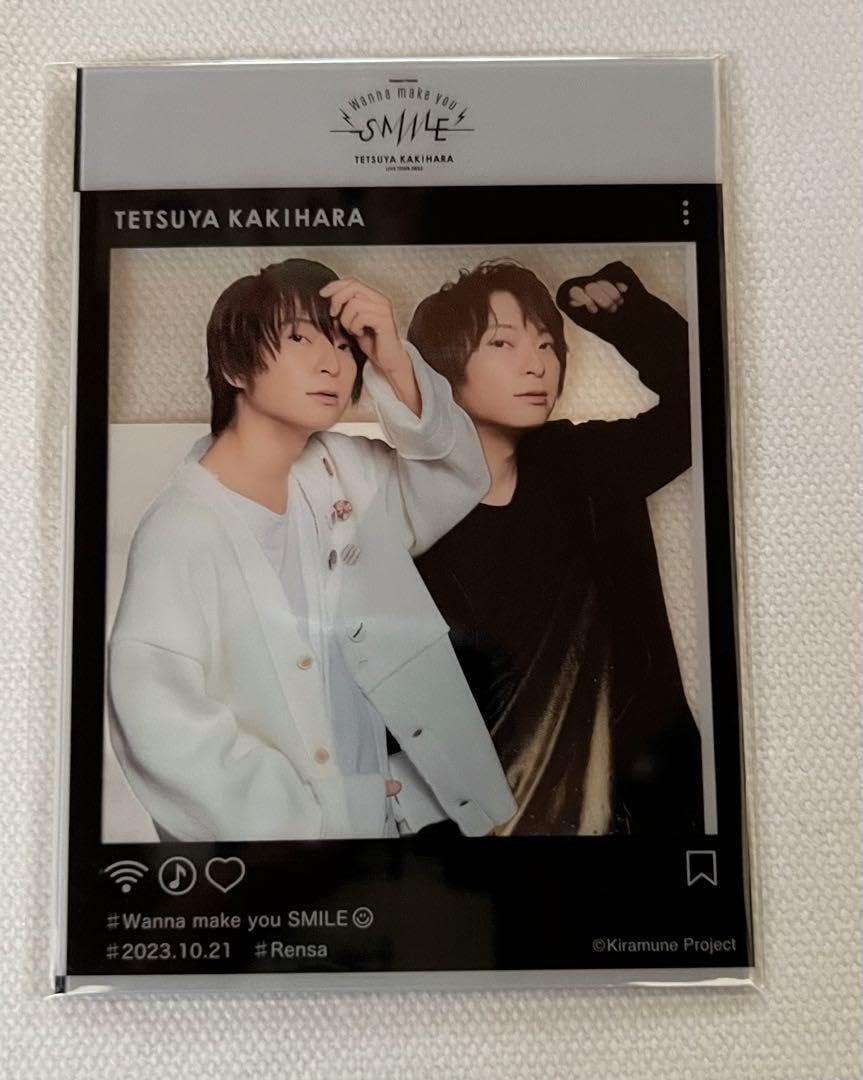 Amazon.co.jp: Kiramune 柿原徹也 SNS風 クリアカード 宮城 公演 