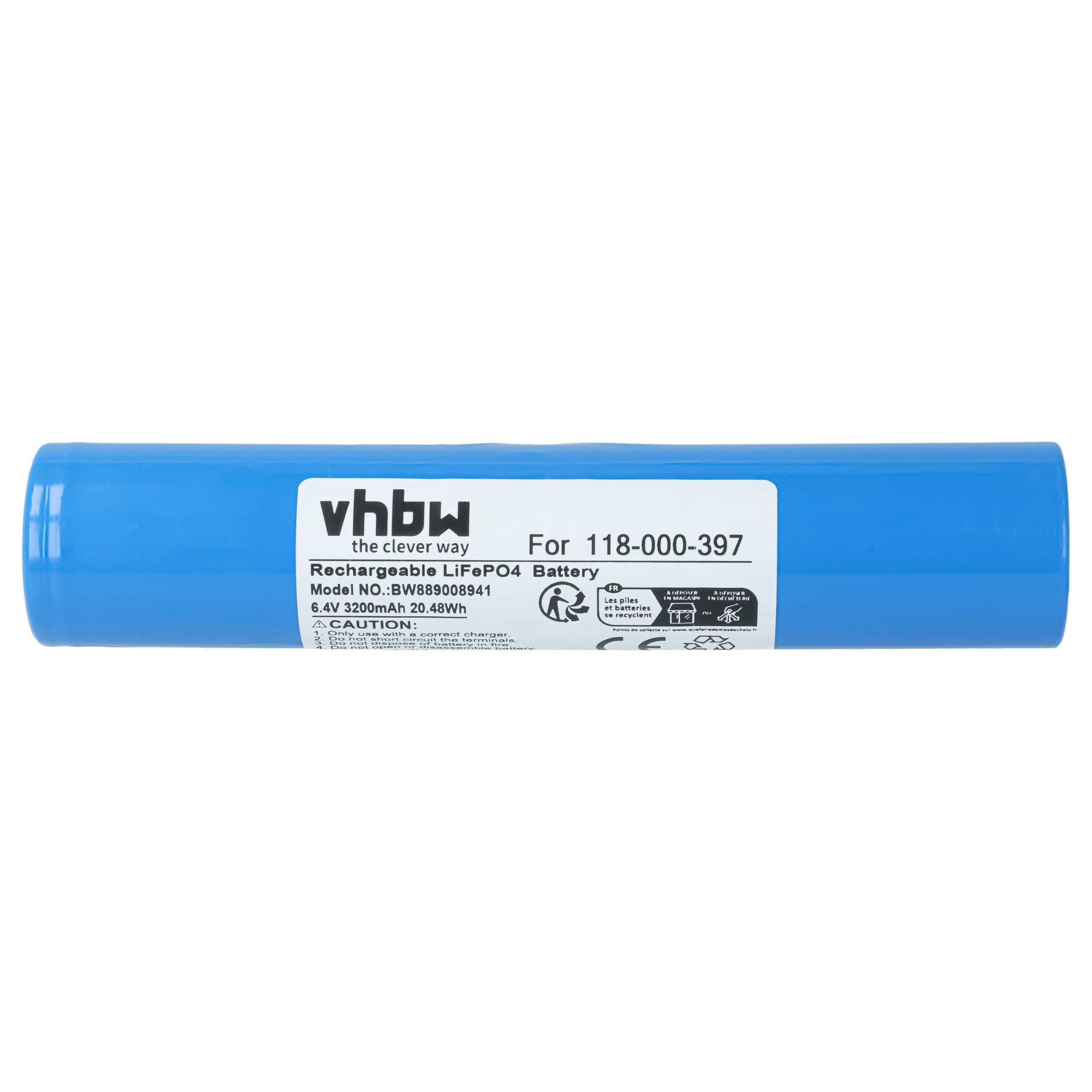 vhbw 2 x akumulator zamienny do Maglite 118-000-397