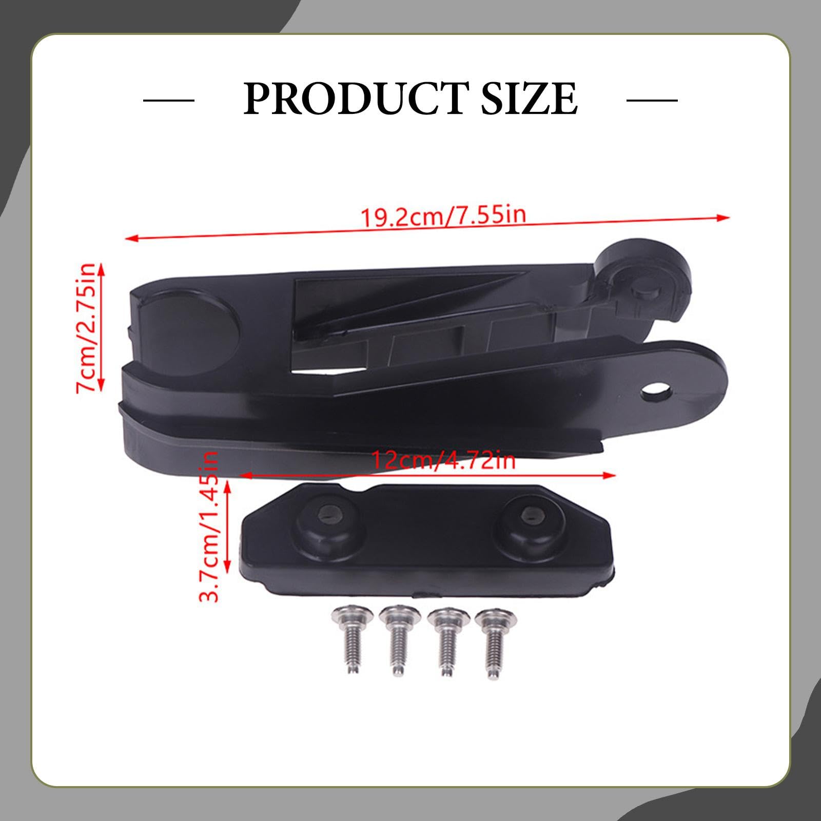 Amagogo Protezione Guida Tampone Guida Cursore Catena per Trk502x Trk502, Stile C