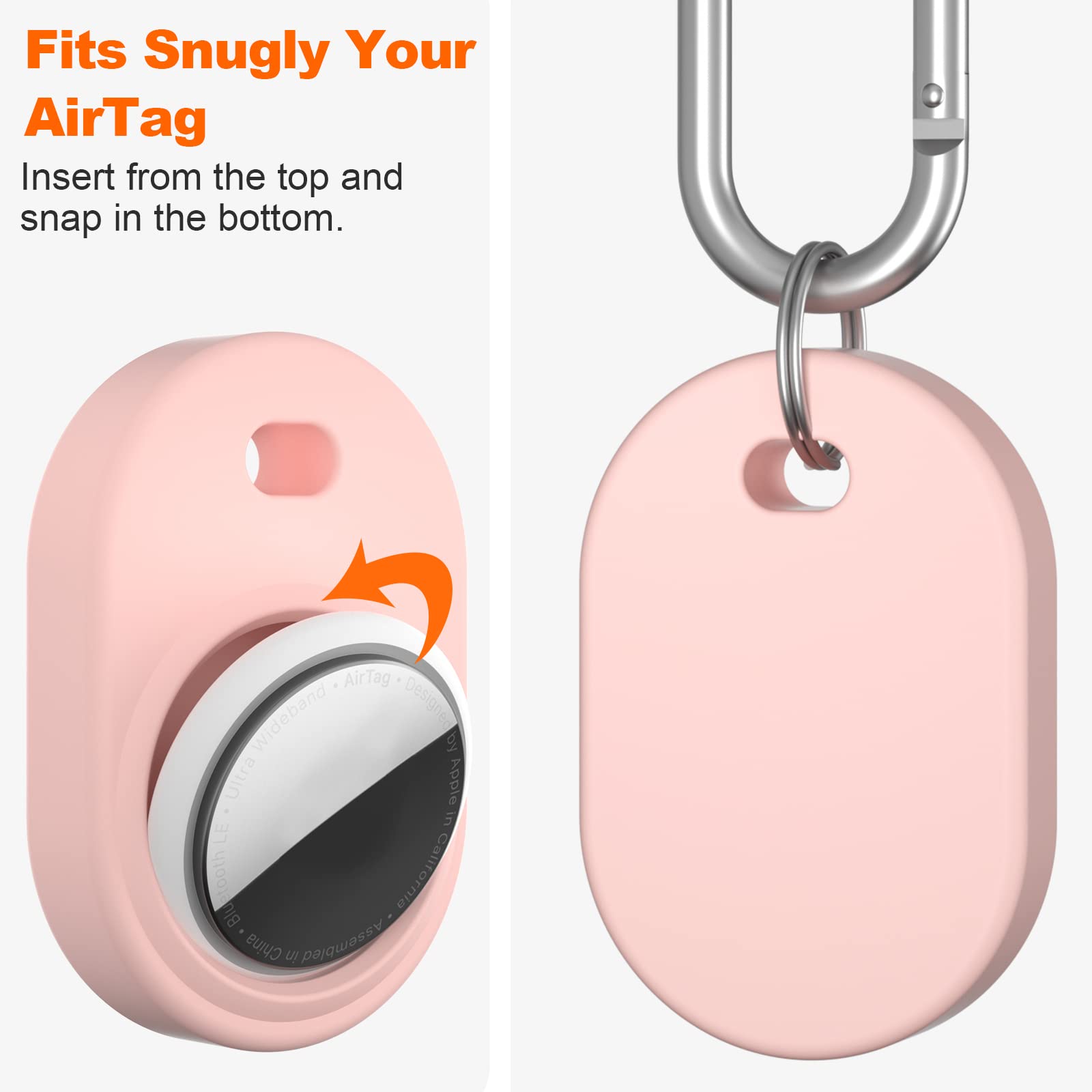 Amazon.co.jp: Amniau Apple AirTagケース AirTagホルダー用 シリコン