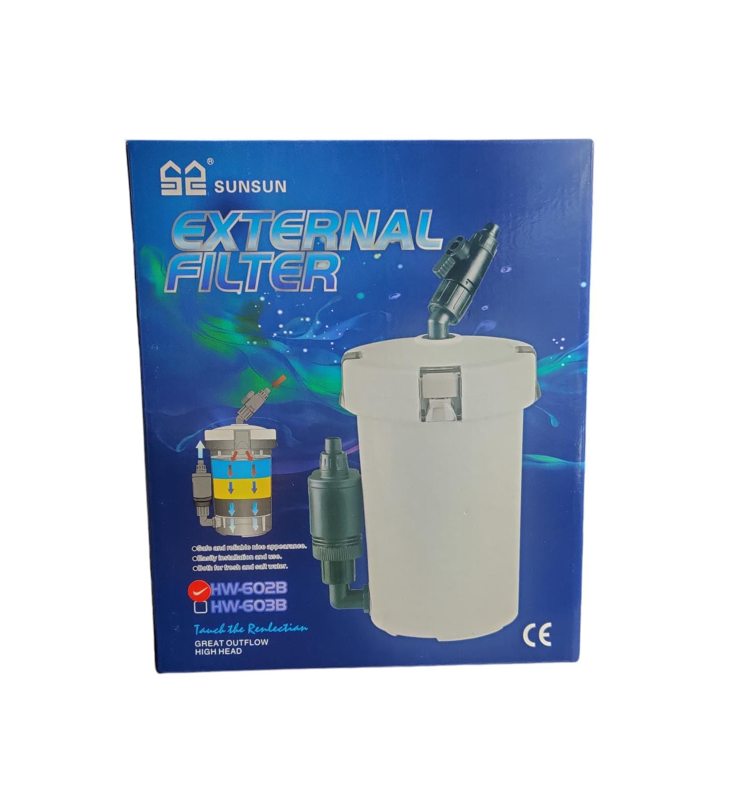 Sunsun Aquarium Canister External Filter 400L/H 6w HW-602B (B01N95VKOH) Amazon Price History, Amazon Price Tracker