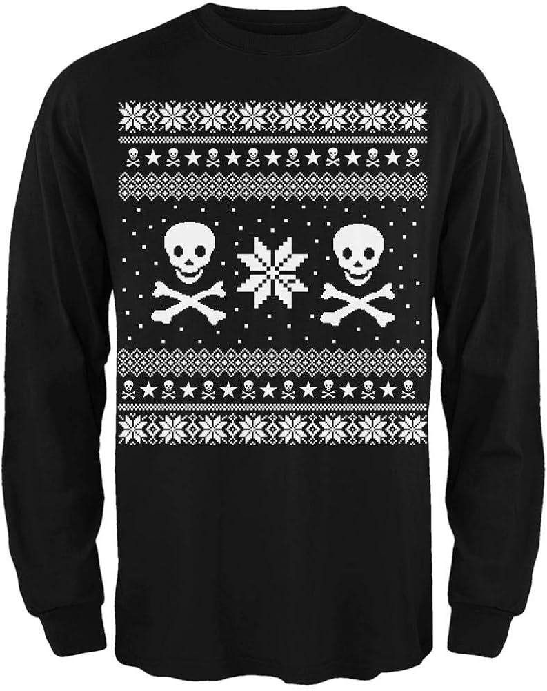 Christmas skull sweater Outlet