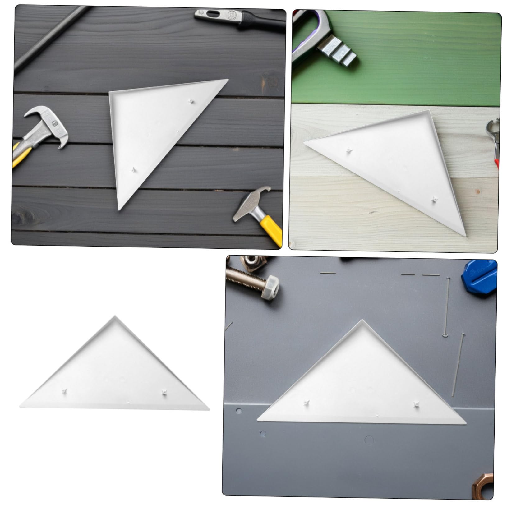 6 Piezas Protector de Esquina para Mesa de Fútbol Accesorios de Borde Resistentes de Plástico para Reemplazo de Bordes de Futbolín Salas Fiestas Sociales