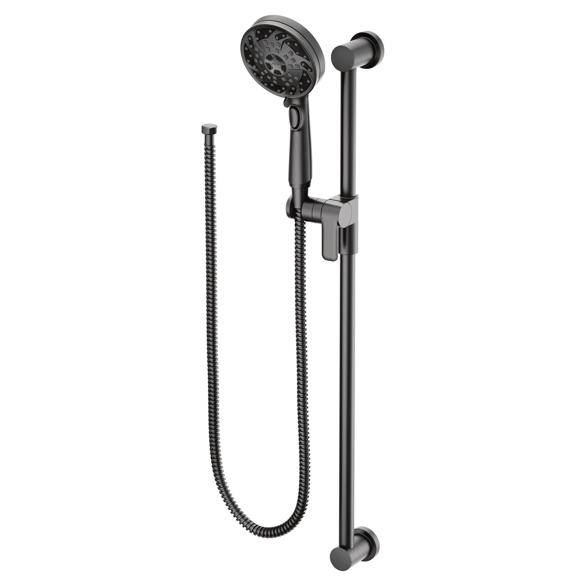 Moen 3670EPBL 5-Function Massaging Handshower with Toggle Pause 