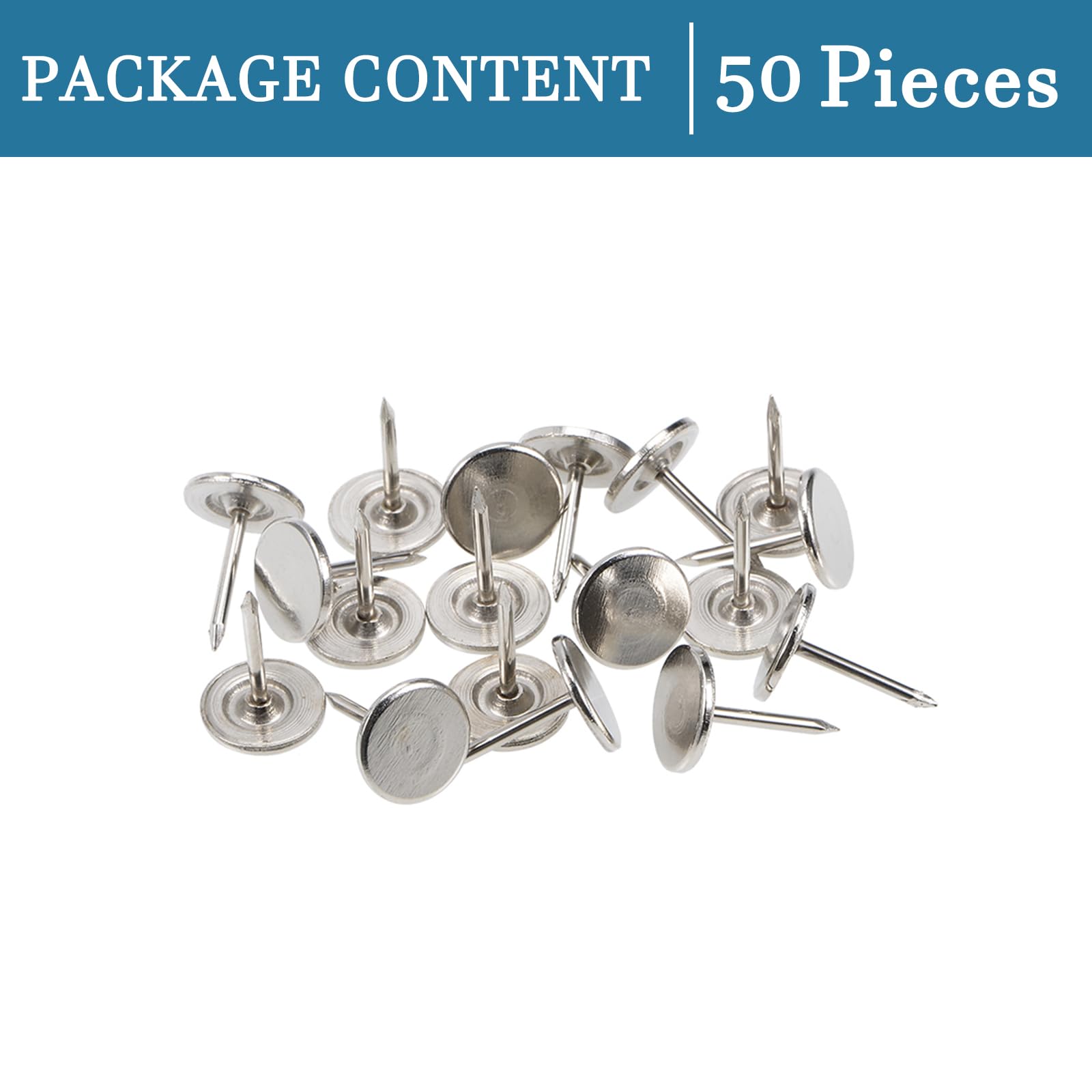 Chiodi Tappezzeria 100pz QUARKZMAN 11x17mm - Decorativi Per Mobili Fai-da-Te - Foto 4