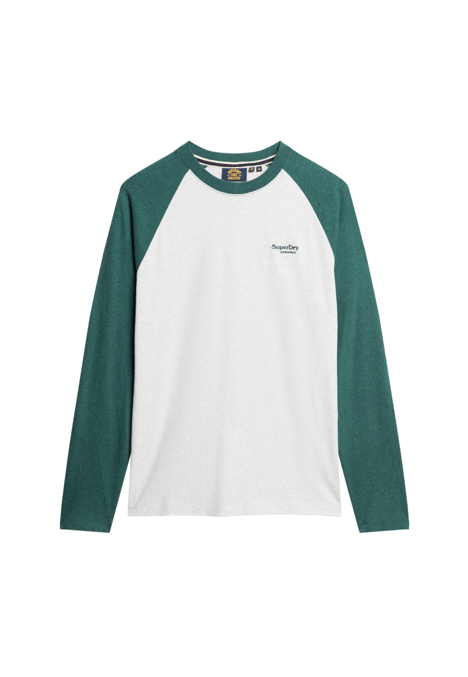 Superdry Gris Long Sleeve T-Shirt Essential