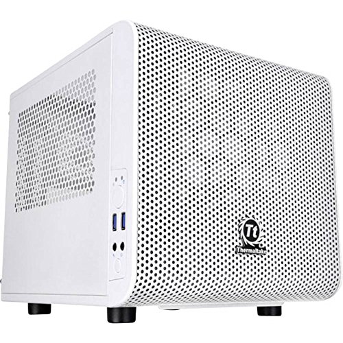 Thermaltake Core V1 Snow Edition - Caja de Ordenador (Cubo, PC, SPCC...