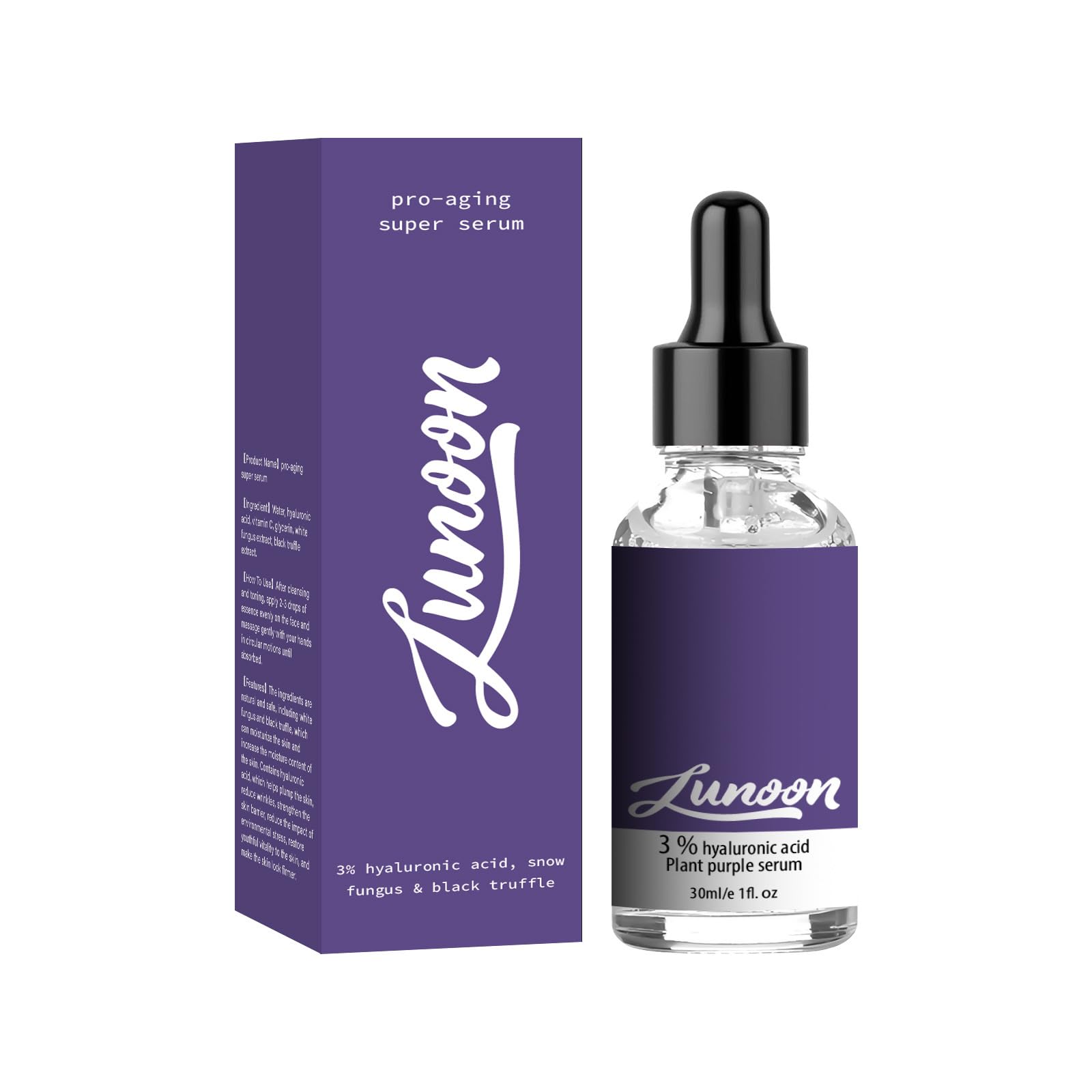 Anti Wrinkle Facial Serum 3 Hyaluronic Acid Plant Purple Serum | Desertcart  Belize
