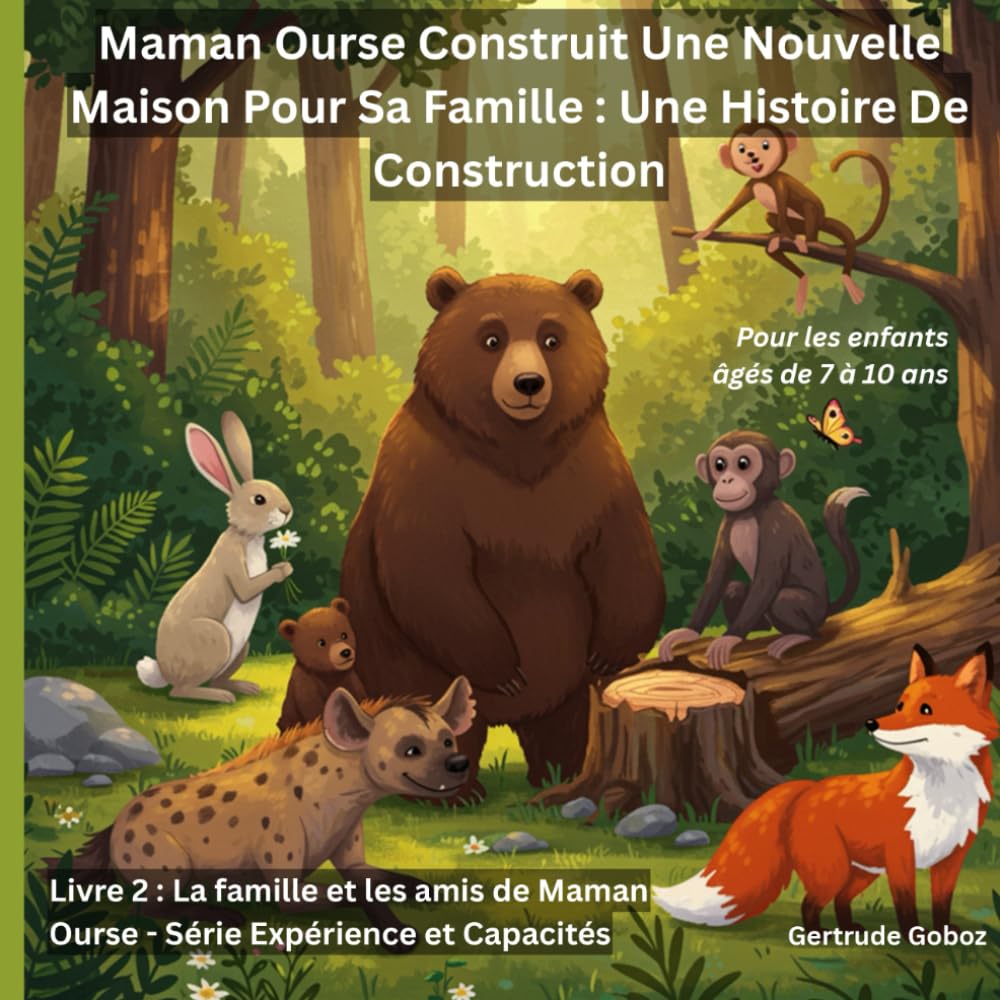 Maman Ours Construit une Nouvelle Maison pour Sa Famille Une Histoire de Construction (TITRE DE LA SÉRIE : LA FAMILLE ET LES AMIS D'OURS MAMAN - LIVRES D'EXPÉRIENCES ET DE CAPACITÉS)