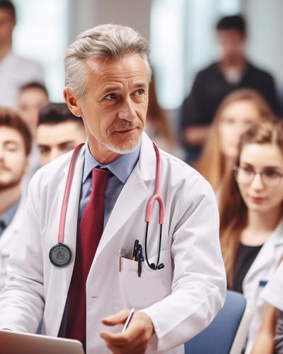 Miniatura 9 de FriCARE Estetoscopio rosa ligero  Estetoscopios para enfermeras uso médico en el hogar  Estetoscopio de doble cabeza en botiquín de primeros