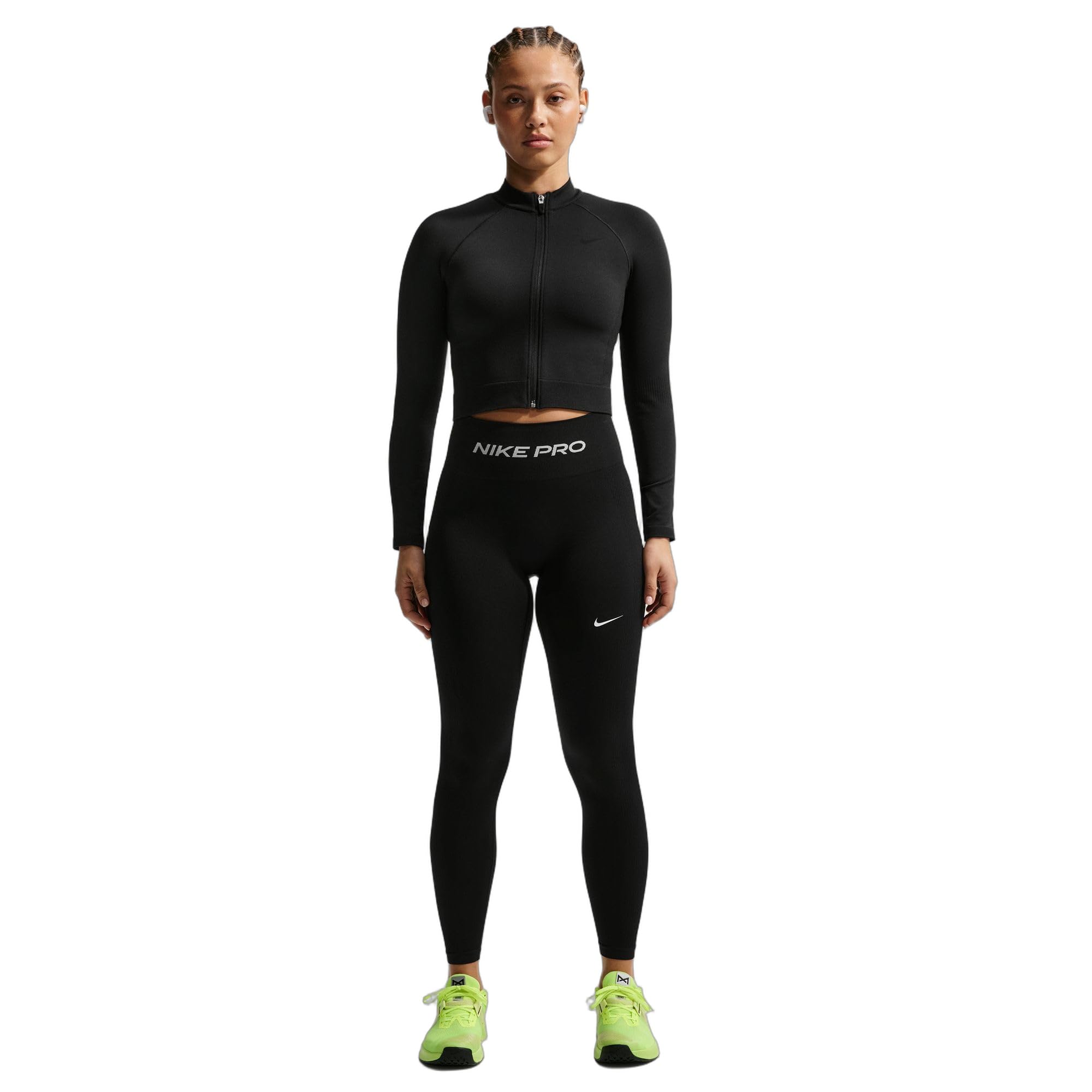 Nike Pro Seamless 7/8-Leggings mit hohem Bund für Damen, IR4200