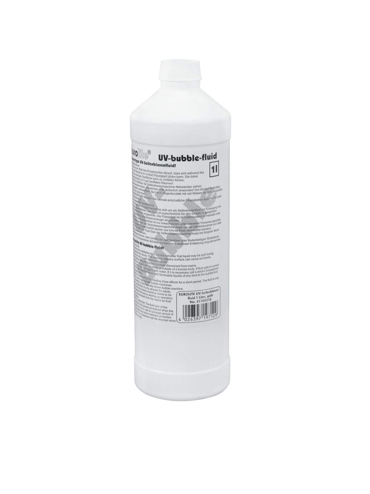 Eurolite 51705215 Uv Bolla Liquido Set 3 x 1L