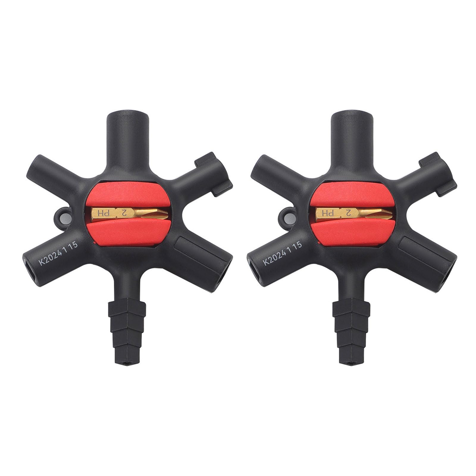 ZEPFJHE Portable Tool 9 Functions Essential Heads Multifunctional Switchgear for Electricians and Home Maintenance Electrical Panel Tool