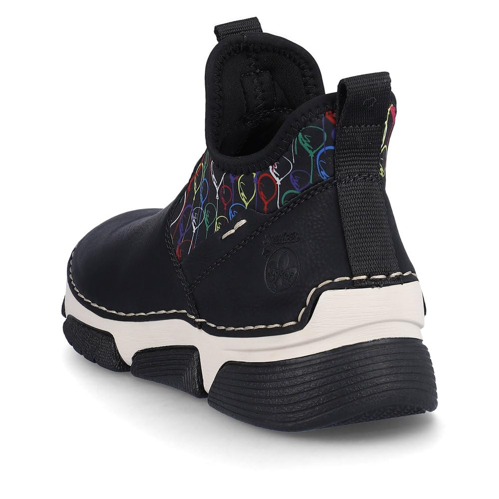 Rieker Damen Slip-On Sneaker 45957, Frauen Halbschuhe
