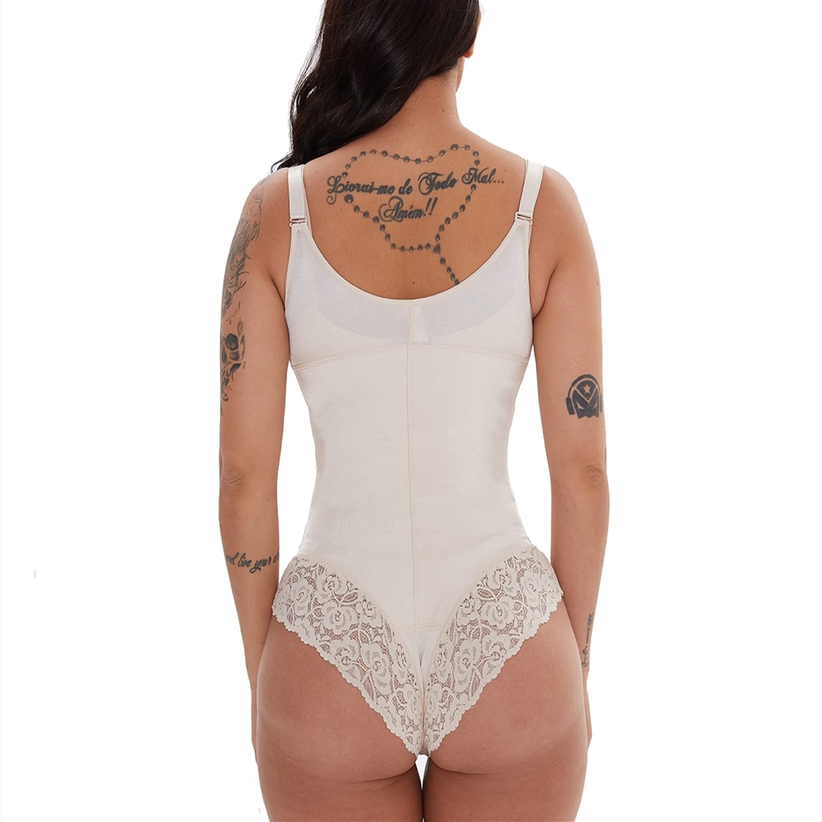 YXWYXWA Trenażer talii Body Shapewear dla kobiet Kontrola brzucha Odchudzanie Fajas Colombianas Body z otwartym biustem