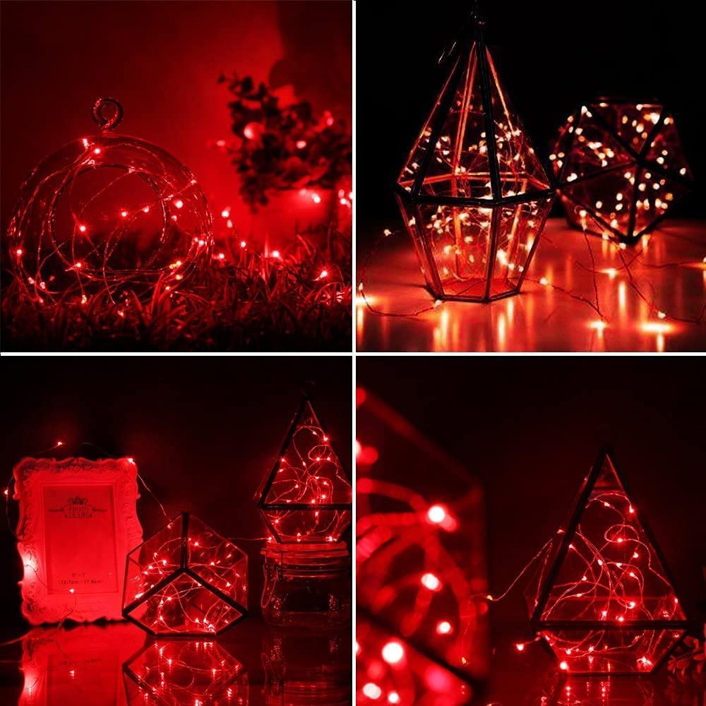 Red LED Fairy Lights - Diwali Decoration -2 Red LED Fairy Lights - Diwali Decoration -2