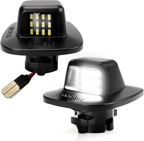 D-Lumina LED Luz de Matrícula Placa de Etiqueta Juego de Luz Compatible con 1988-1999 Chevy GMC Silverado Sierra C1500 C2500 C3500 K1500 K2500 K3500