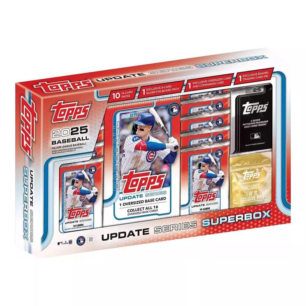 Superbox Topps MLB Update Series 2025 Cartes à collectionner