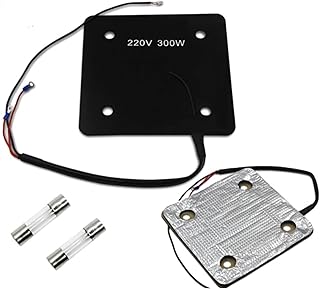 MiaoMiao 3D Printer Artillery Sidewinder SW-X1 And Genius 110V 220V Hot Bed Heating Cotton Fuse Kit service (Color : Genius 220V Kit)