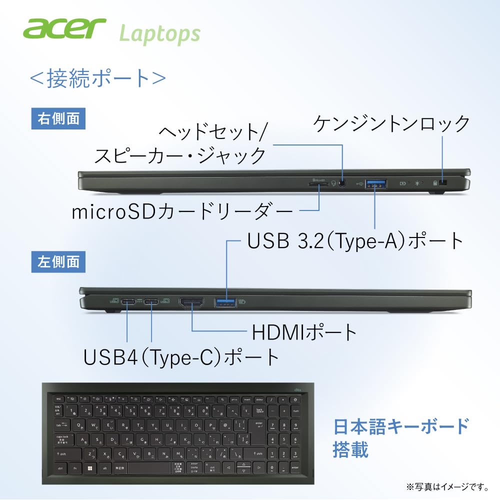 Amazon.co.jp: Acer ノートパソコン Swift Edge SFE16-43-A76Y/KF 16.0