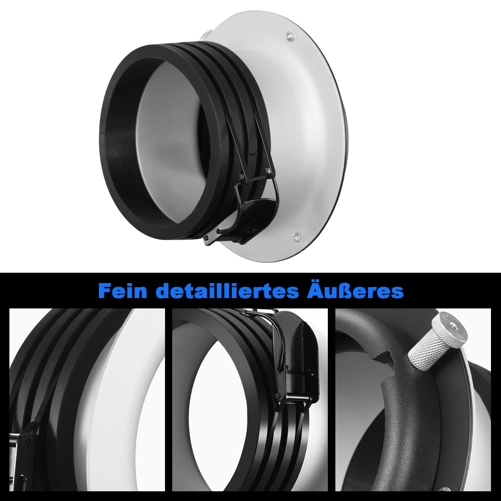 Soonpho Adaptateur Bague d'adaptation en Alliage d'aluminium Convertisseur d'adaptateur en Alliage pour Profoto Mount pour Bowens Mount lumière Continue Flash softbox lumière Photo Mono Light