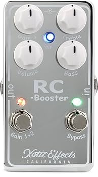 Amazon.com: Xotic RC Booster-V2 Pedal : Musical Instruments