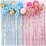 Gender Reveal Kit, Gender Reveal Party Supplies, Gender Reveal Decorations, Blue and Pink Balloons A
