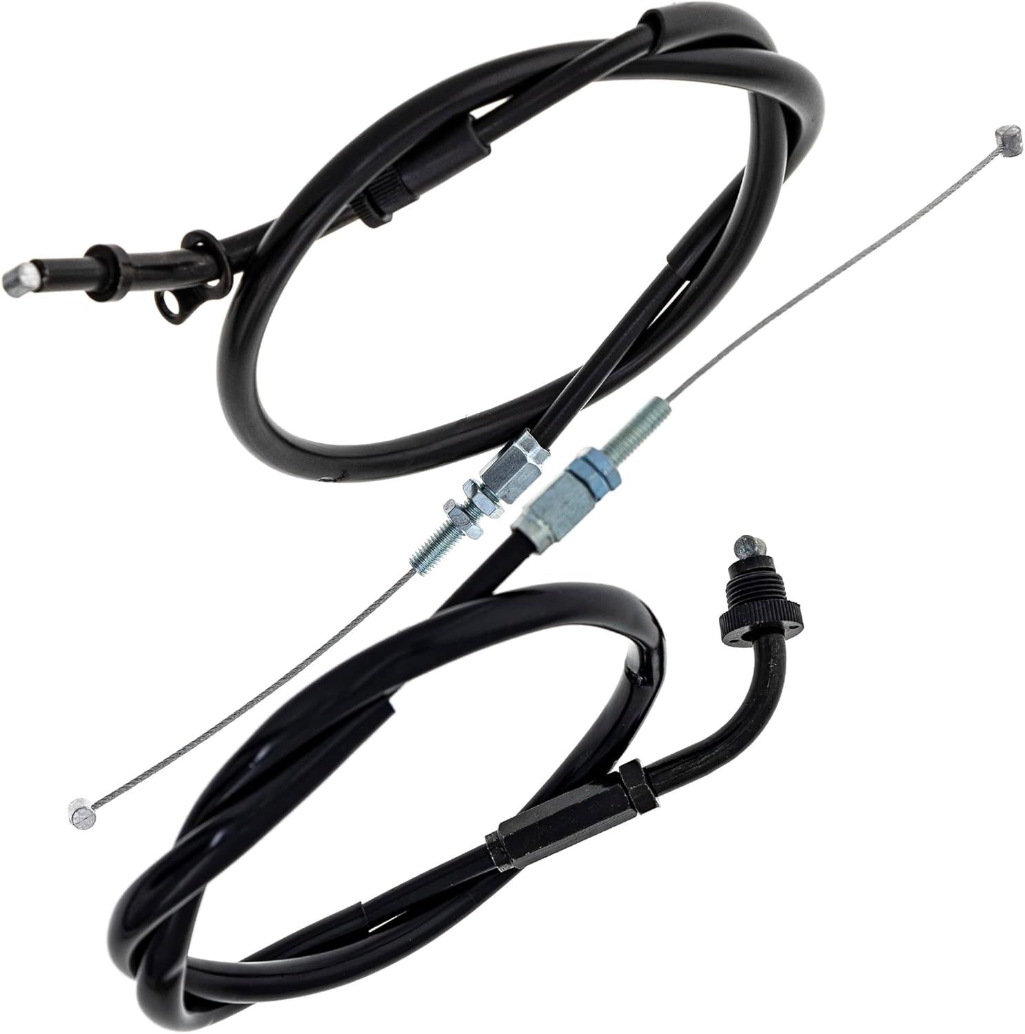 NICHE Push Pull Throttle Cable Set for Suzuki GSXR600 GSXR750 58300-33E00 58300-33E10