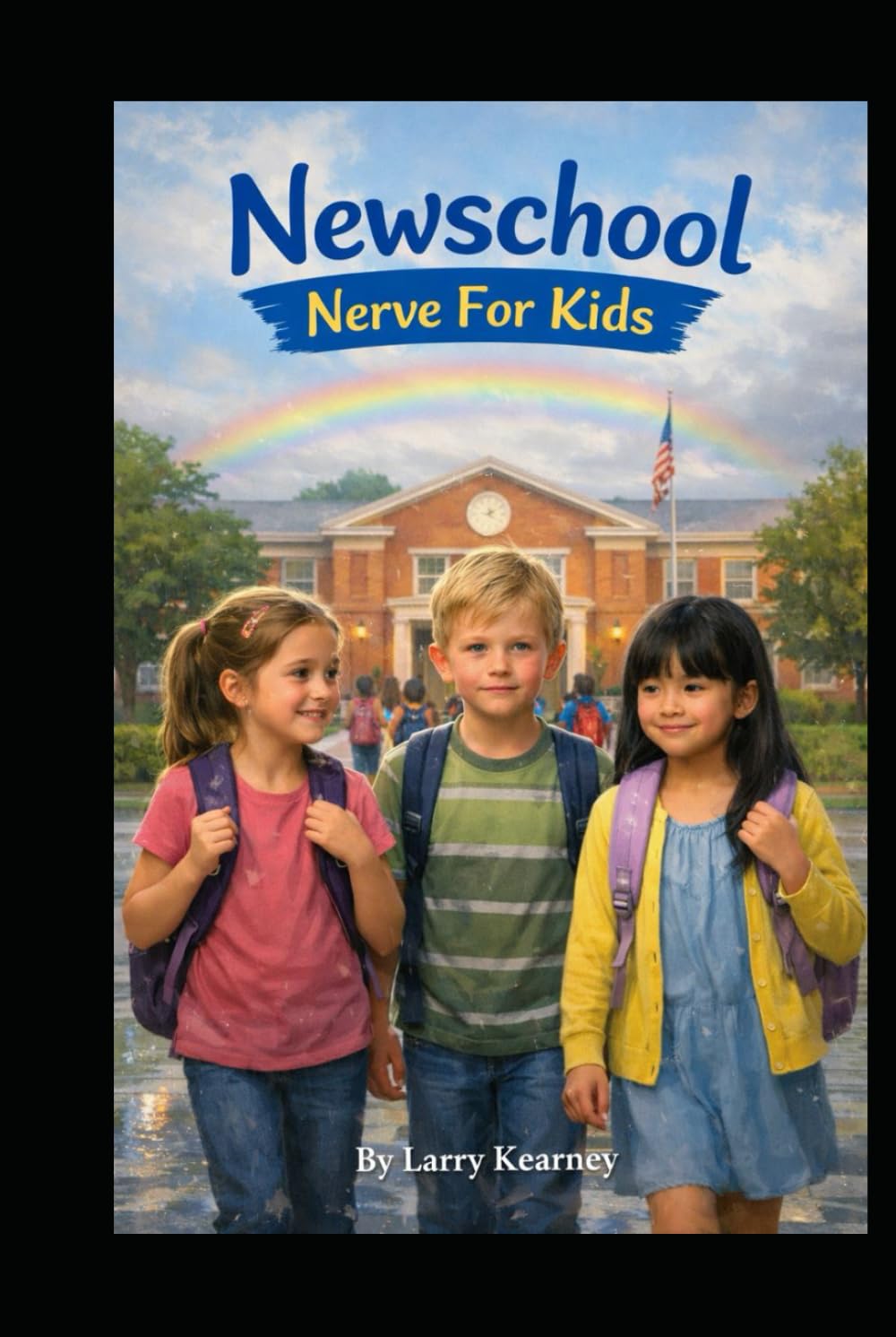 Newschool Nerve For Kids: How do kids calm first-day-of-school jitters when everything feels new, loud, and a little scary at once for them today?