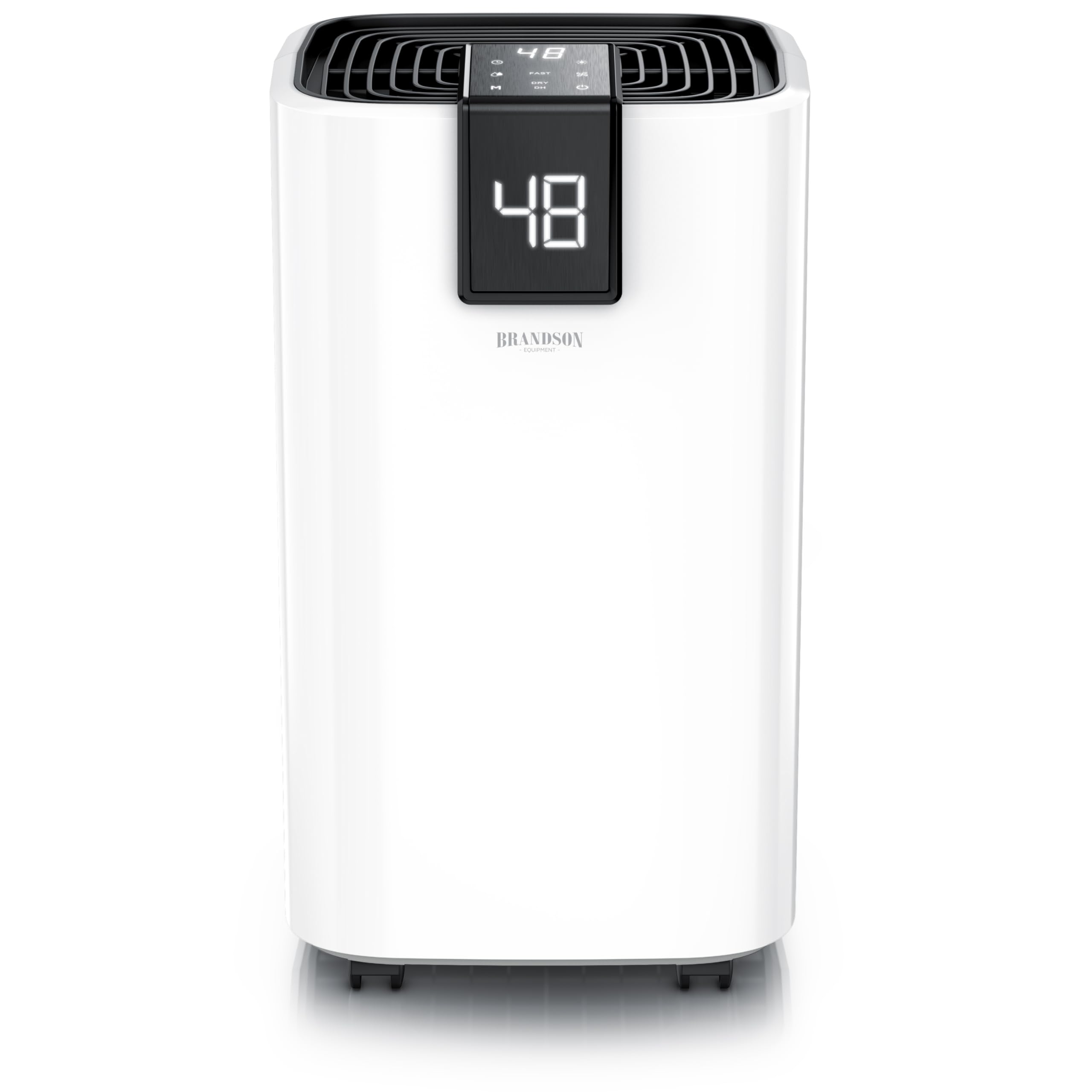 Brandson - Luftentfeuchter 16L mit Kompressor – Dehumidifier Raumentfeuchter elektrisch – 16 Liter / 24h – sehr leise - Display - Schlafzimmer Bad Keller