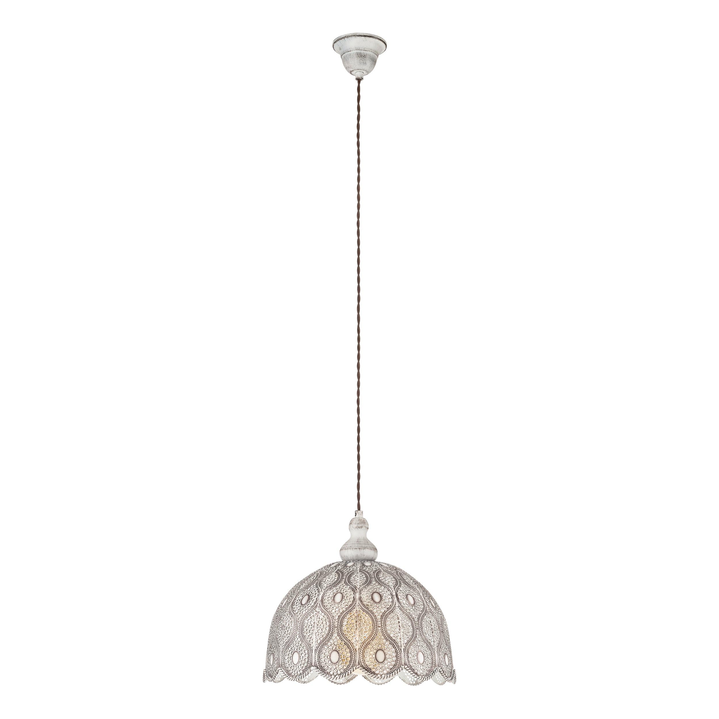 EGLO Lampa wisząca Talbot 2, 1-płomienna lampa vintage, orientalna, boho