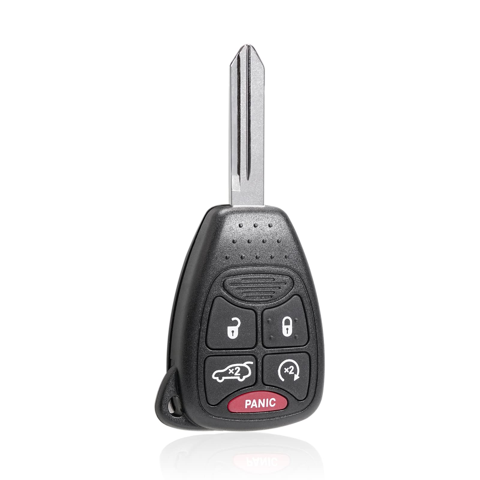 Unifizz 1 Pack Car Key Fob Keyless Entry Remote for Jeep Grand for Cherokee 2006-2007 and for Jeep Commander 2007 Black - Image 2
