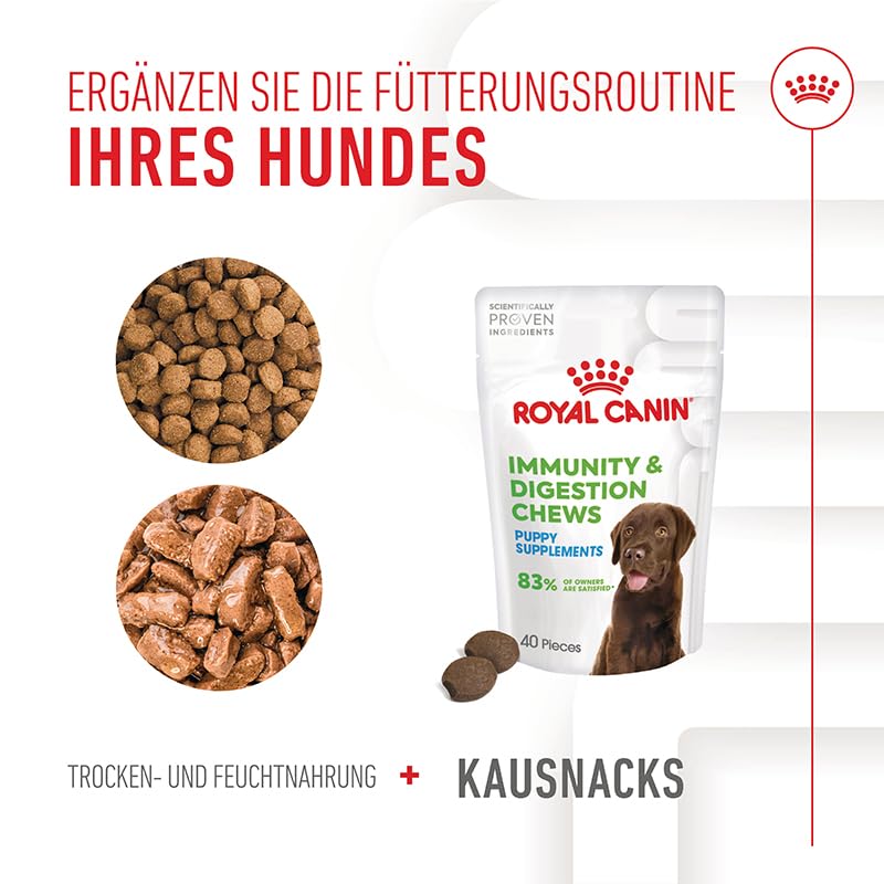 ROYAL CANIN Immunity & Digestion Chews Puppy Supplements, 100 g (Pack of 1) - Image 4