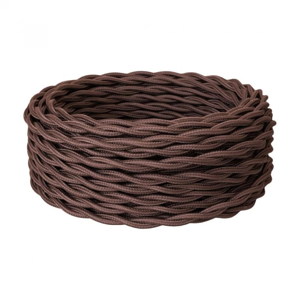 Cable trenzado vintage negro 3m, 2 x 0,75 mm² con cable textil para luces de techo, iluminación – Estilo clásico DIY DIY — view 11