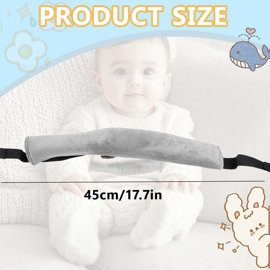 1 Pezzo Cintura Seggiolone Pappa, Cinturino Sicurezza Bambini, Cinghia Passeggino, Adatto Per Sdraietta Neonati, Sedie E Carrelli