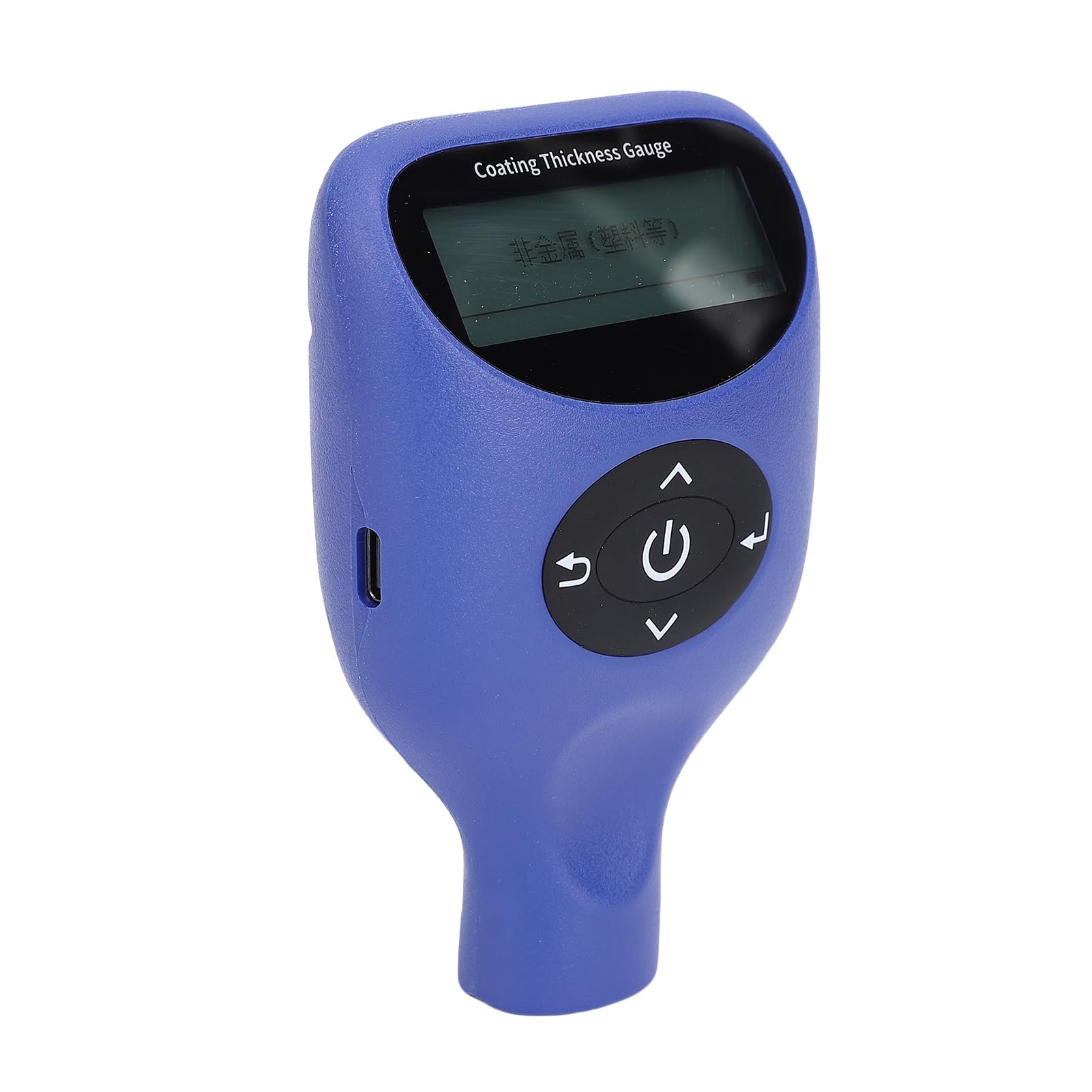Wakects Misuratore di Spessore della Vernice, Rilevatore di Vernice Automobilistica in ABS con App BT e Schermo a Rotazione Automatica, Sonda a Rubino da 0 a 5000um per Meccanici di Ispezione di