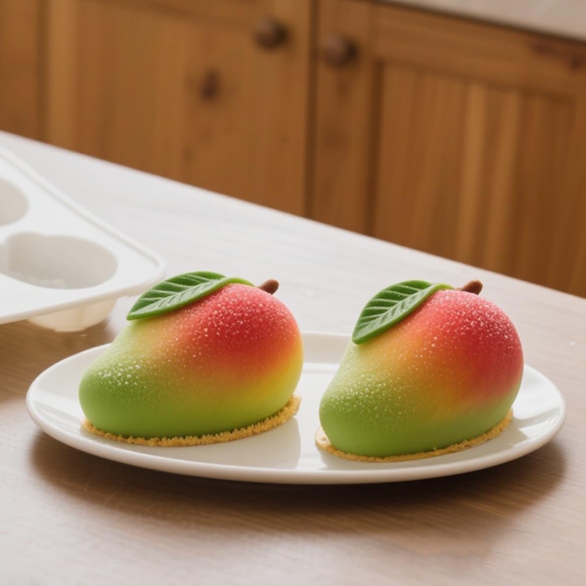 15 Gaten Aardbei Siliconen Mallen Voor Het Bakken Van Mousse 3d Fruit 15 Gaten Aardbei Siliconen Mallen Voor Het Bakken Van Mousse 3d Fruit