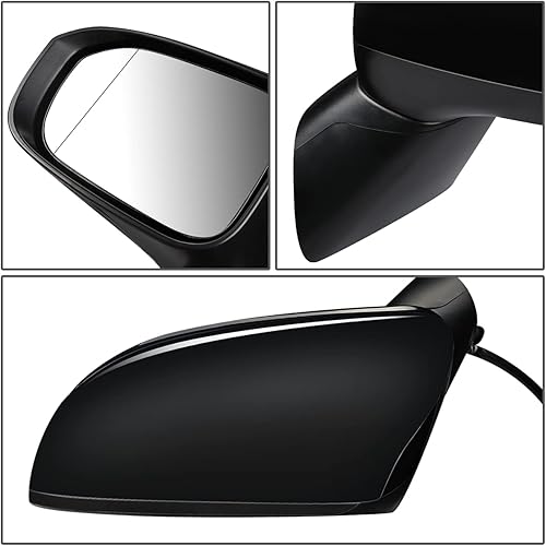 Miniatura 5 de DNA Motoring OEM-MR-HO1320281 Espejo de visión de la puerta del lado del conductor con ajuste alimentado con calor+vidrio asférico compatible con