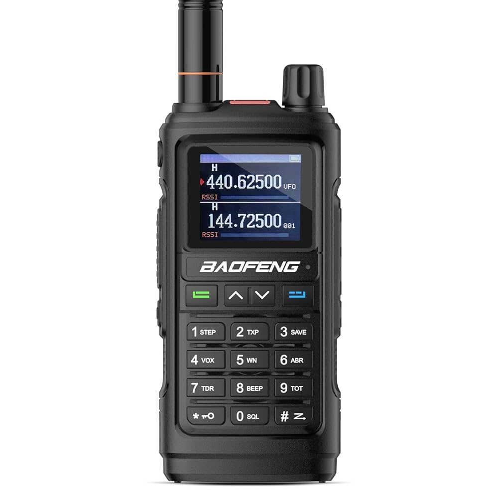 広帯域受信機　 BAOFENG UV-5RHPROMAXデュアルバンド Amazon.com: BAOFENG 5RH Pro GPS Walkie Talkie APRS Radio