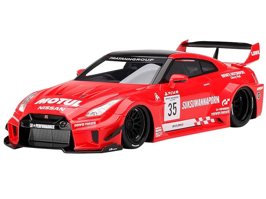 TOP SPEED 1/18 LB-Silhouette WORKS GT … Amazon.com: Top Speed 35GT-RR Ver. 1 LB-Silhouette Works GT