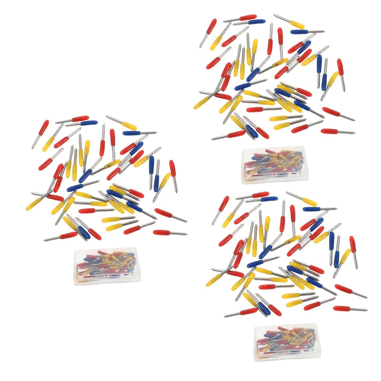 MAGICLULU 150stücke Ersatzklingen Für Schneidemaschinen Hochwertige Cutter Für Plotter Langlebige Für Präzise Gravuren Und Sauberes Schneiden