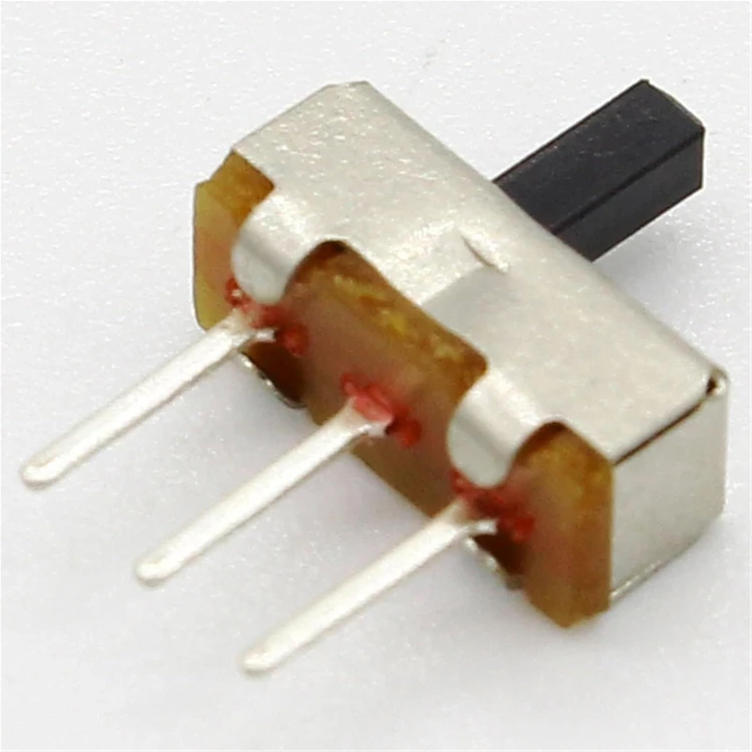 Slide Switch Power Toggle Single and Double-Row Direct-Inserted Horizontal Sliding Second Gear Third 1Pcs(SS-12D00G4)