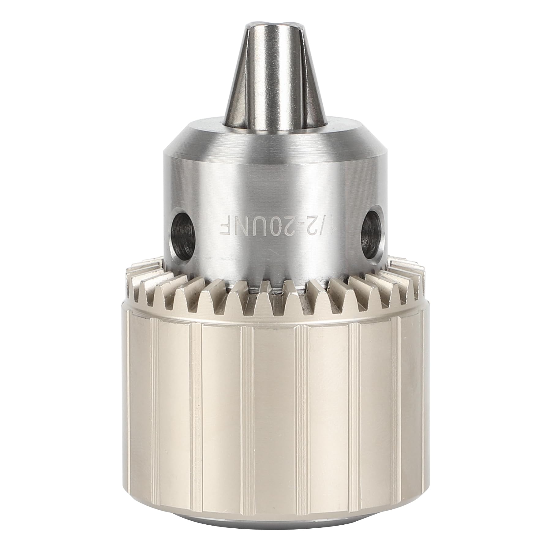 Mandrino per trapano resistente da 5/64"-1/2" capacità 1/2-20UNF per mandrino filettato da 1/2-20UNF, con gambo esagonale da 1/4", adattatore di conversione rapida con gambo SDS Plus e chiave