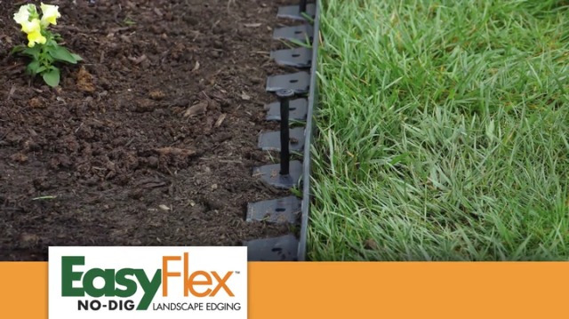 Amazon.com : EasyFlex No-Dig Landscape Edging with BONUS Anchoring