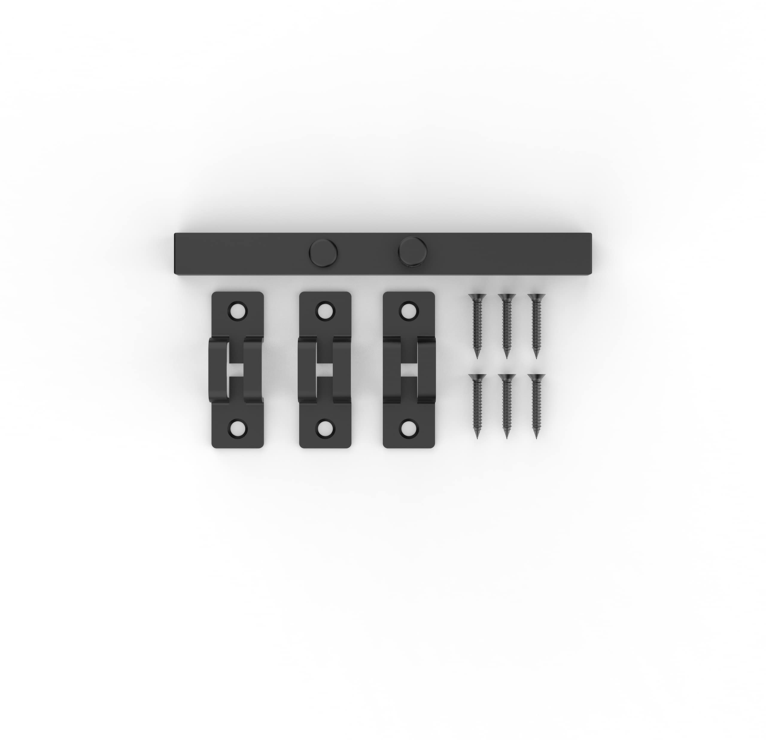 National Hardware N166-033 7.8-in Industrial Black Gate Latch - Image 2